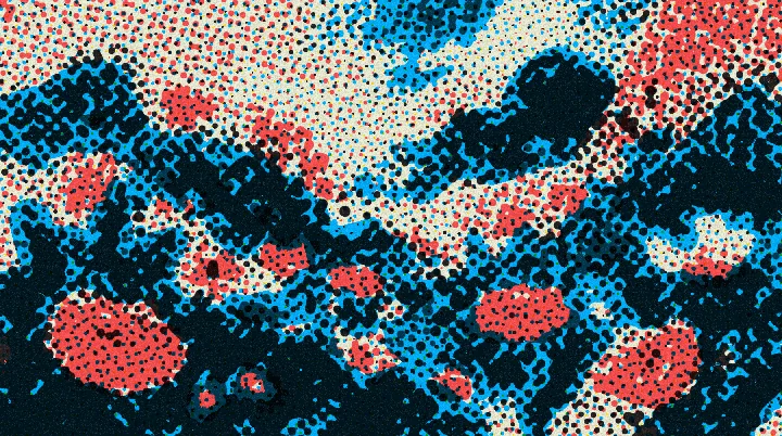 Halftone CMYK cho Affinity: Drops